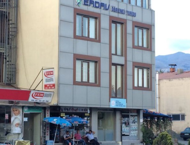 Erzincan Özel ERDAV Yükseköğrenim Erkek Öğrenci Yurdu